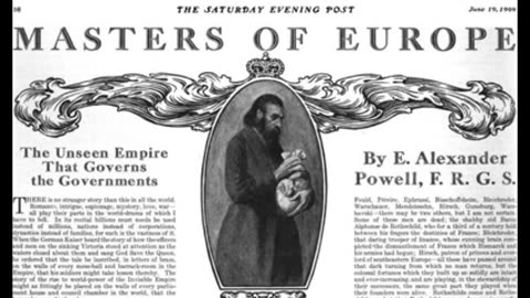 Masters of Europe: the unseen government - article 100 years ago