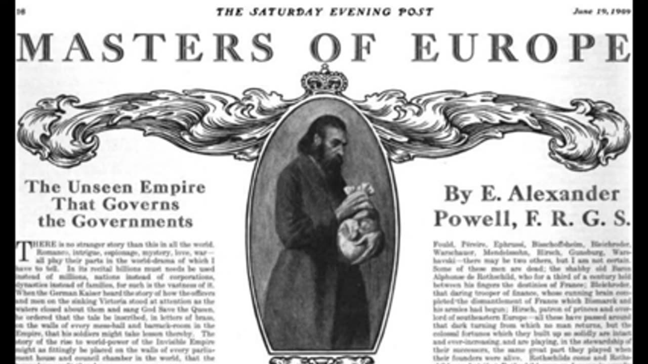 Masters of Europe: the unseen government - article 100 years ago
