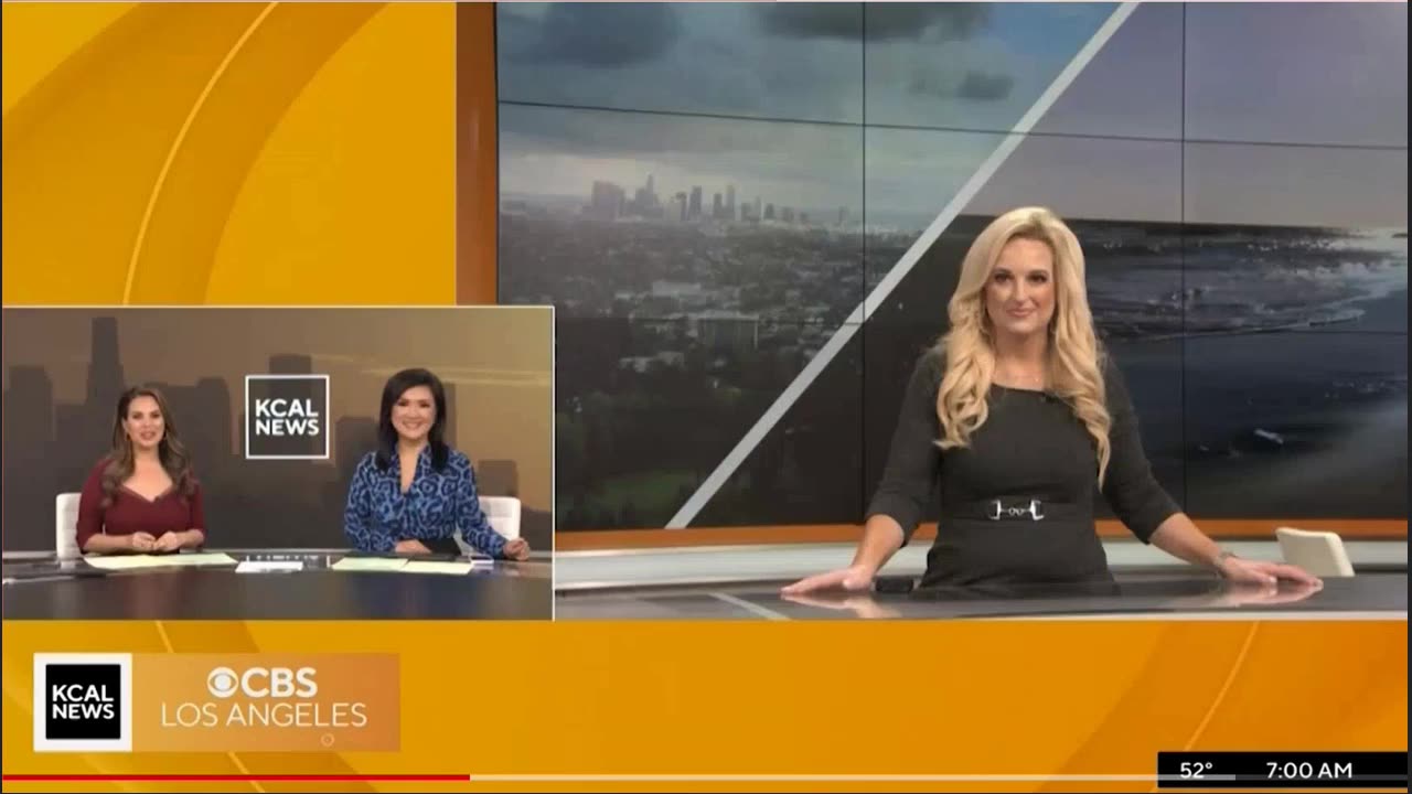 ALISSA CARLSON, KCAL WEATHER PERSONALITY COLLAPSES ON LIVE TV💉Another One Bites The Dust😎