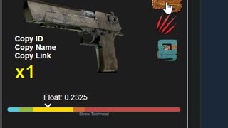 Desert Eagle - Bought for 0.10$ .