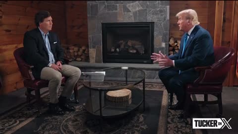 CIC Donald Trump’s interview w/ Tucker - Part 1 🇺🇲 8/23/23