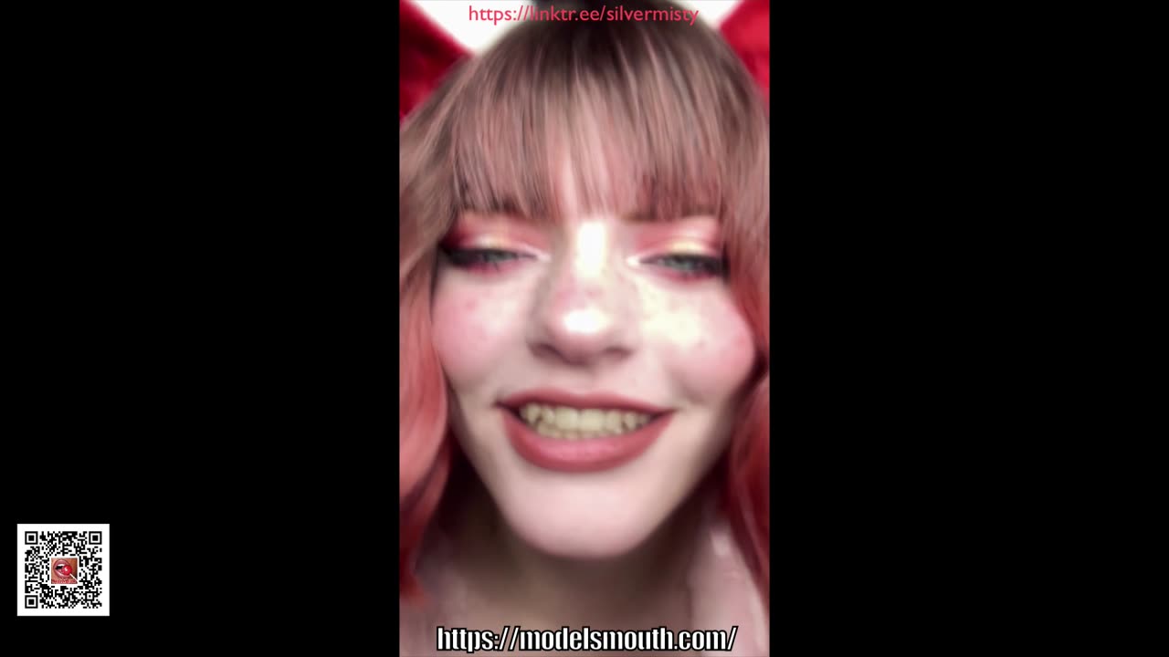 Models Mouth- CutestKitty Up Close Lick POV