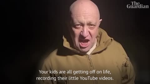 WAGNER MERCENARY GROUP CHIEF IS PISSED YELLING AND CUSSING AT VLADIMIR PUTIN