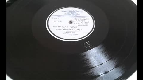 AGOYAN DAYS Test Pressing `1970`s UK Prog Rock. Rare!