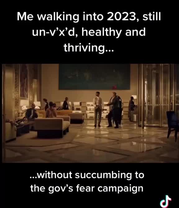 Me Walking Into 2023 Still Unvaxed