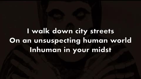 Misfits - I Turned Into A Martian -Karaoke-