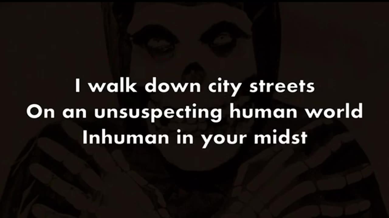 Misfits - I Turned Into A Martian -Karaoke-