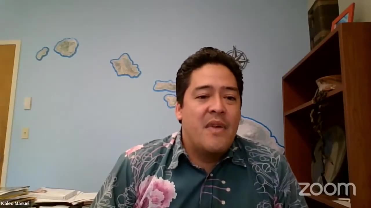 Hawaiian official M. Kaleo Manuel refused to release water in Maui as the fire raged