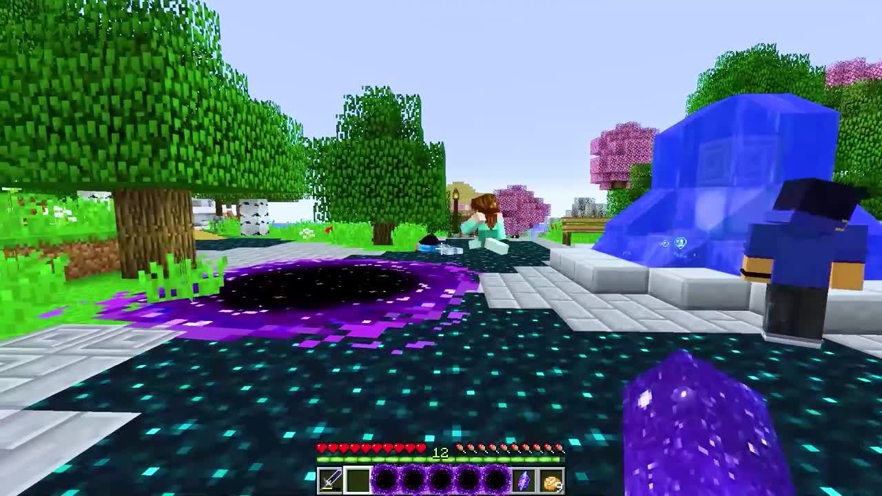 Becoming VOID APHMAU in Minecraft!