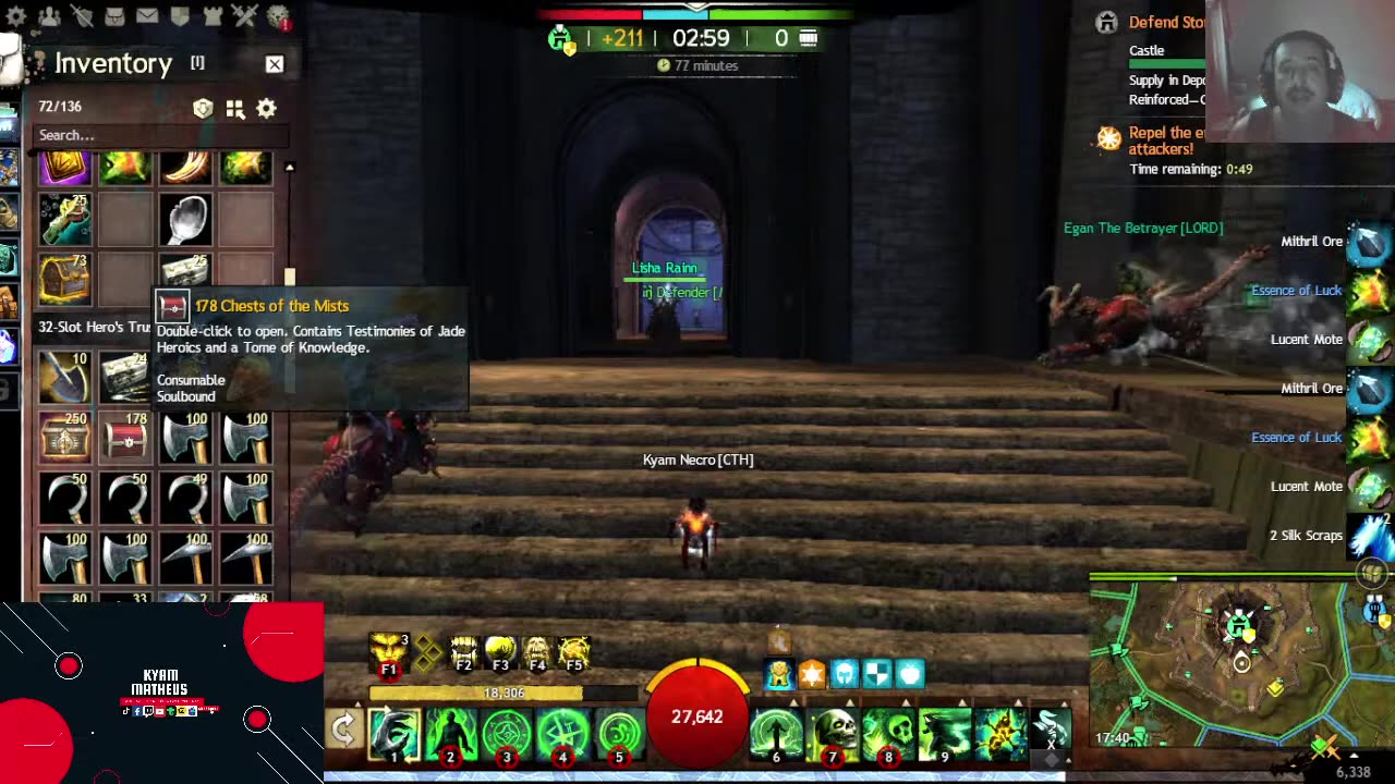 GW2 -FARMING ,SPVP and WvW MULTICLASS !!!!!