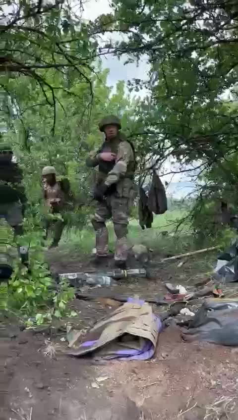 Zajatý Ukrajinský voják v první linii fronty