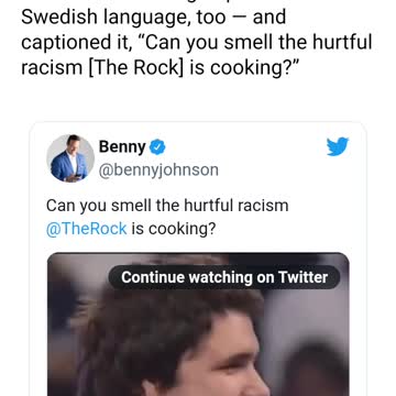 Is The Rock being funny or Racist?