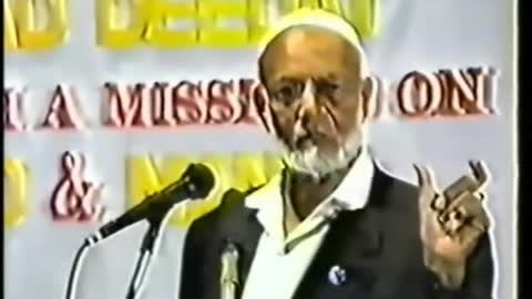 Man & God - by Ahmed Deedat