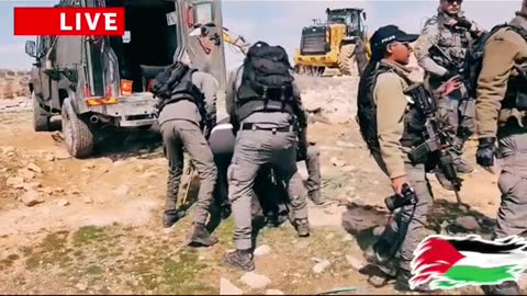 ISRAEL MILITARY FORCES DEMOLISH HOUSE