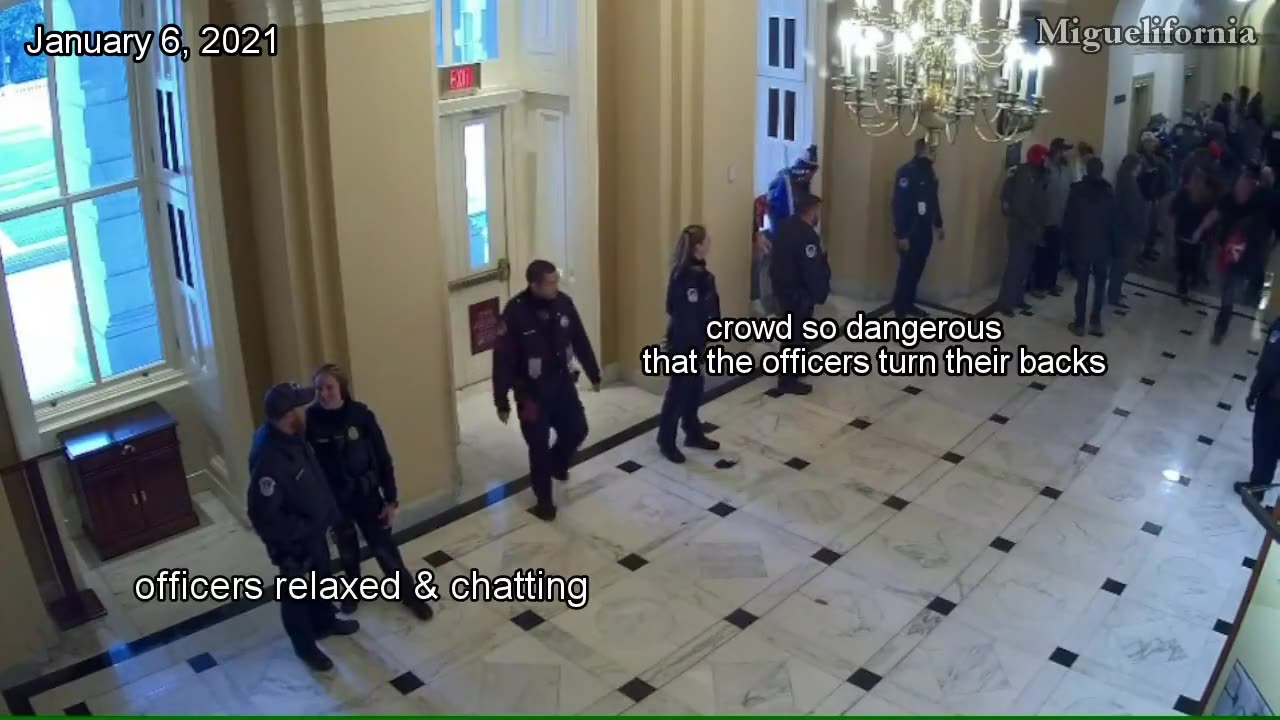 SETUP!! "ALL ARE WELCOME,COME ON IN" -Capitol Police & Feds #J6
