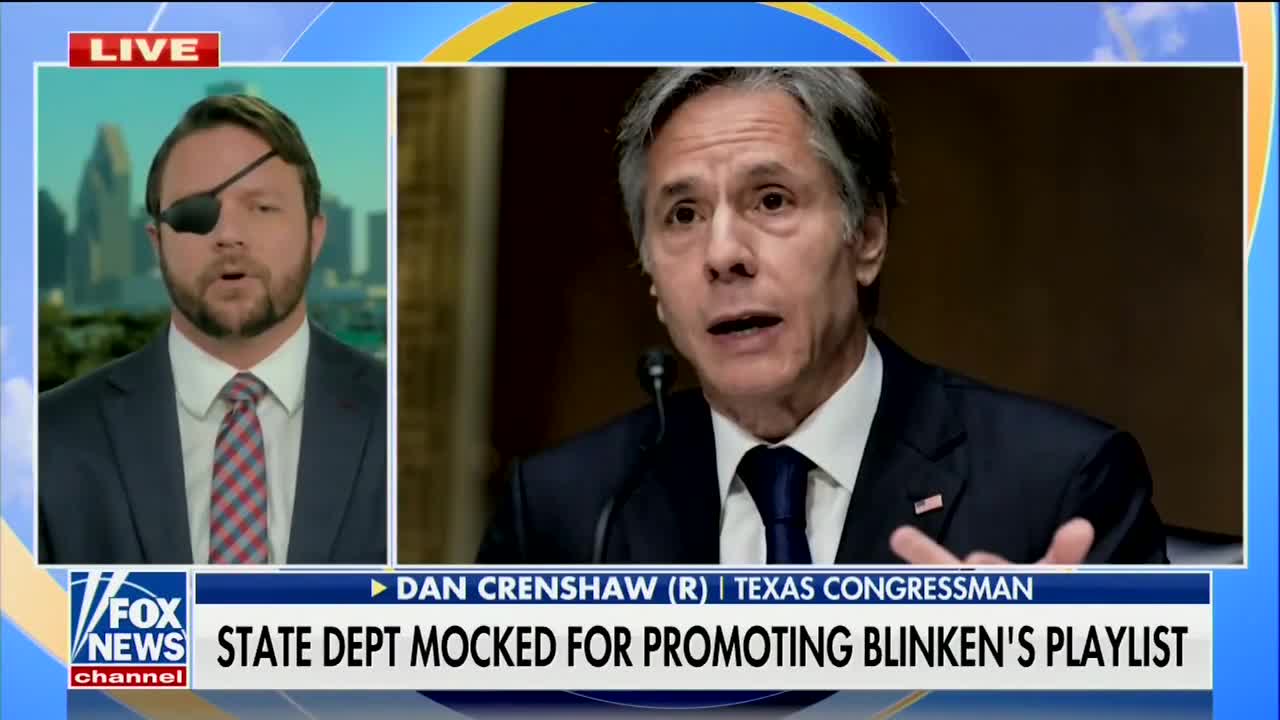 Dan Crenshaw eviscerates Biden & Blinken for numerous policy failures