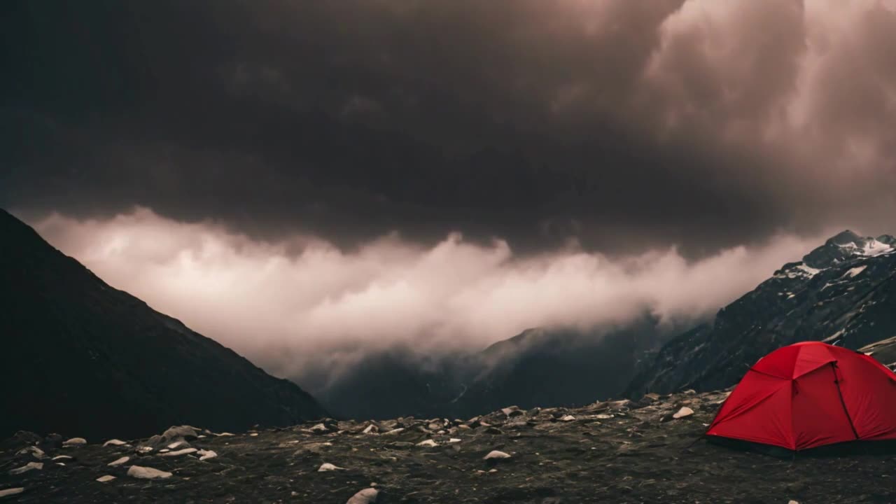 Deep Sleep Instantly On Rainy Night Heavy Rainfall On Tent