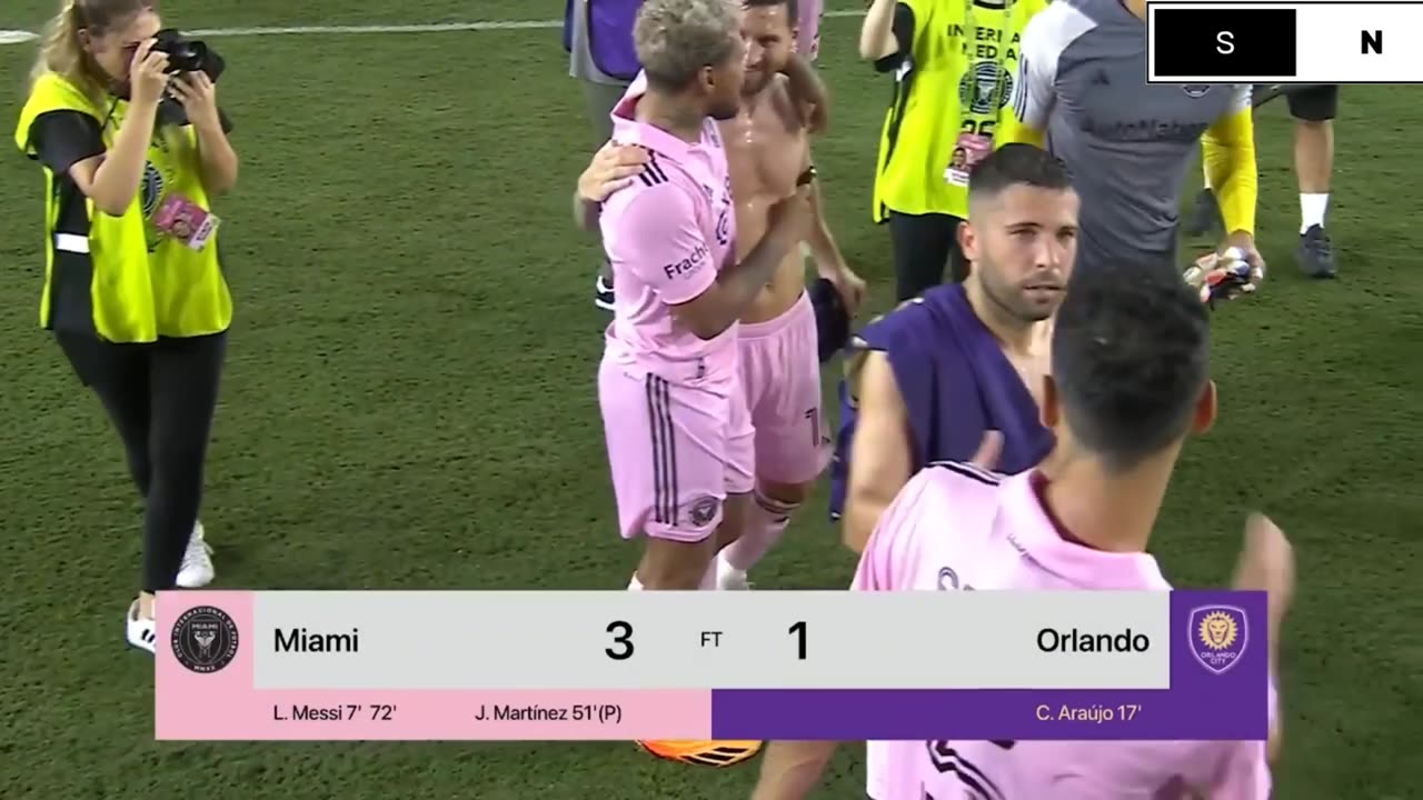 Jordi Alba & Messi REUNITED - Debut Performance for Inter Miami vs Orlando City - 2023