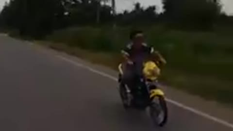 never underestimate the power of a boy with a motorcycle