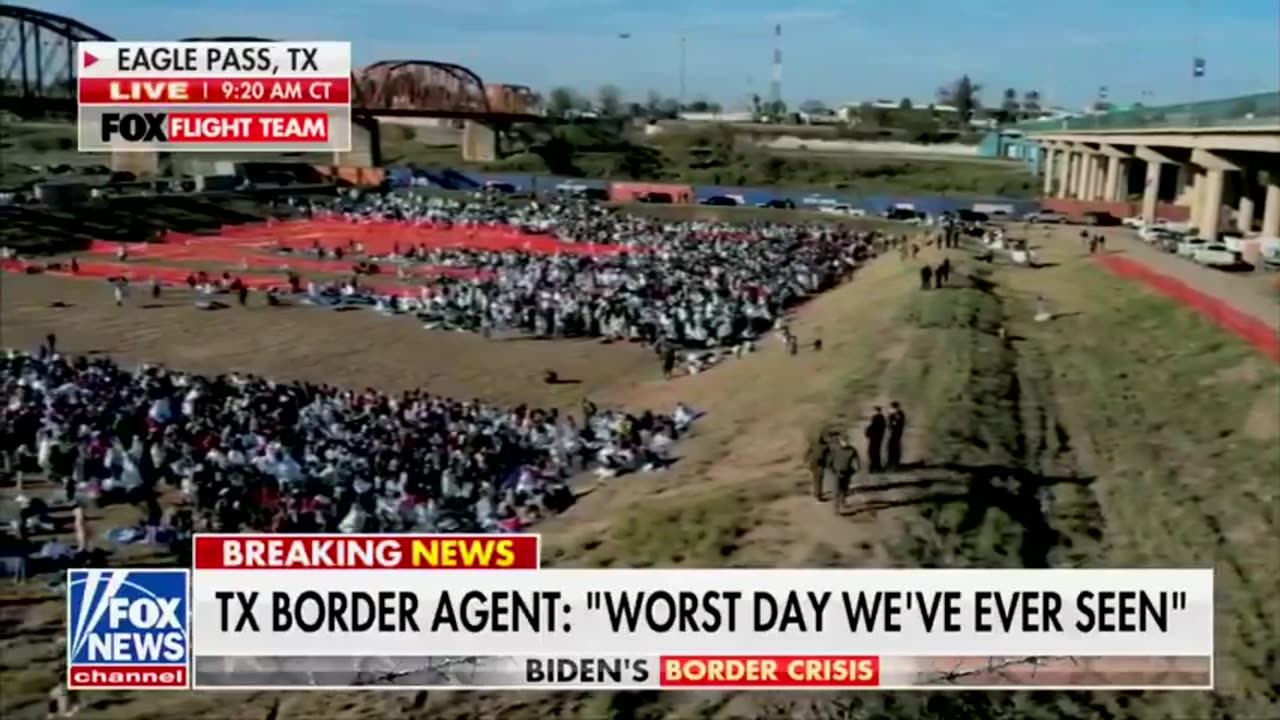 Texas Border Agents Are Calling This the "Worst Day We've Ever Seen" 12.19.23