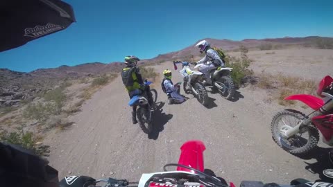 More Problems in Johnson Valley - Sand Dunes and Hill Climbs dirt bike