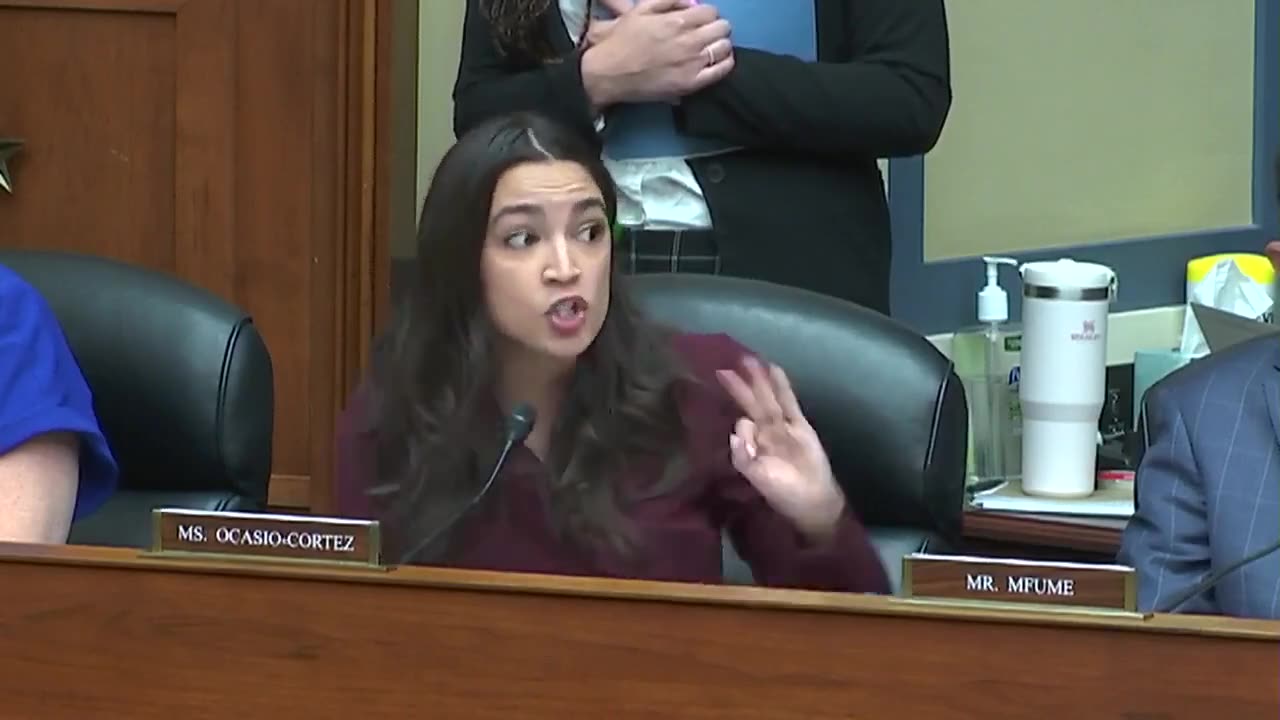 "Total Meltdown: AOC Interrupts Bobulinski's Biden Crime Allegations"