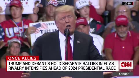 Trump and DeSantis rivalry spills into public view