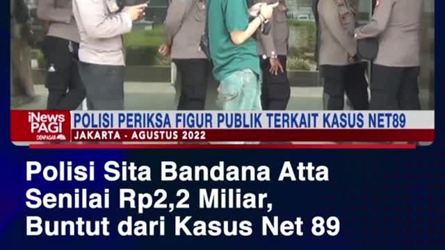 Police impound attasenassesassesassessed rp2.2 billion, charging from Net 89