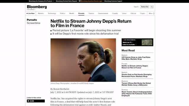 Netflix bets BIG on Johnny Depp! While Amber Heard goes to the JUDGE again to clear her DEBT!?