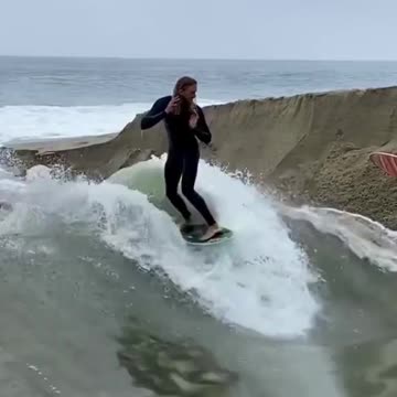 Wild river wave ride 🏄 🌊 Would you try this out?