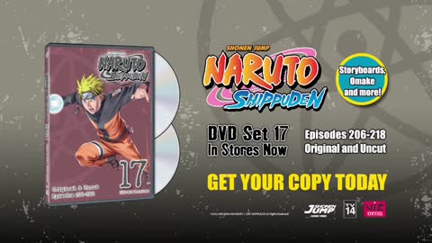 NARUTO SHIPPUDEN Uncut DVD Set 17 - Official Anime Trailer