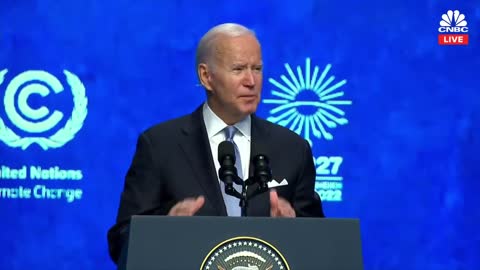 President Biden addresses climate change at COP27 in Egypt — 11/11/22