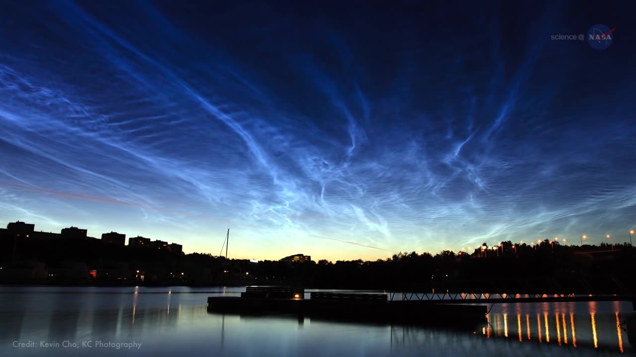 Science Casts Electric Blue Sunsets