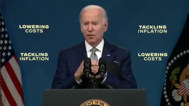 Joe Biden On Responsibility For Inflation
