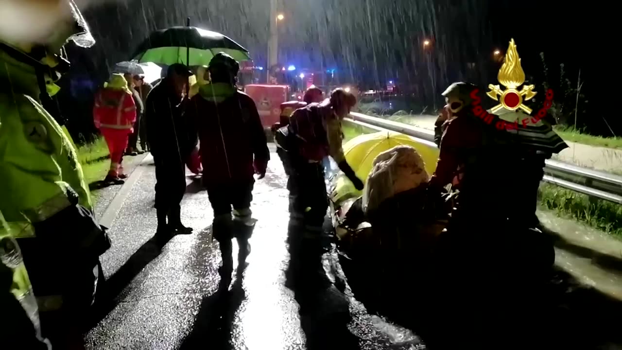 At least one drowned in northern Italy floods