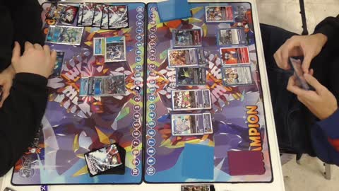 Digimon TCG Blue Flare VS Purple and Red Imperialdramon EX03 Draconic Roar