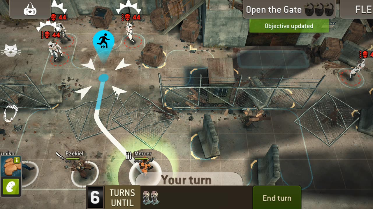 The Walking Dead No Man's Land Door Stopper Round 42