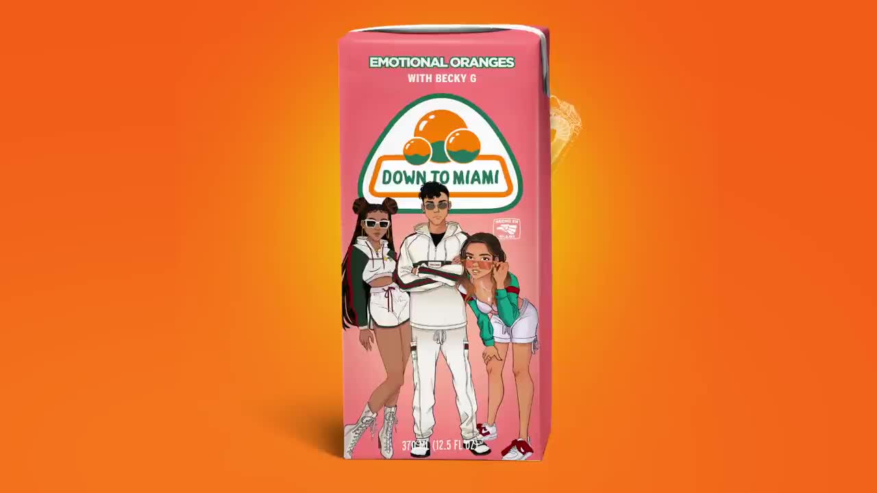 Emotional Oranges - Down To Miami (feat. Becky G) [Audio]