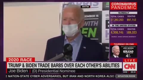 Flashback: Biden Mocks Trump for "Stumbling Down Ramps"