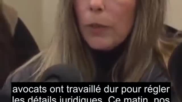 3 fev.2022 - Tamara Lich fait un point de presse (sous-titre en français)