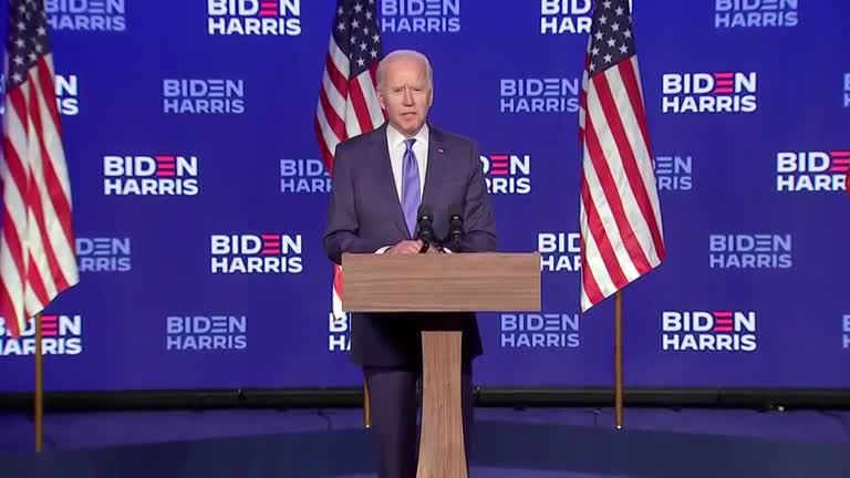 We're going to win this race: Former VP Joe Biden