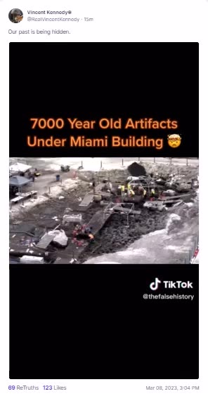 History buried under Miami
