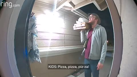 Ring Video Doorbell Captures Funny Moment