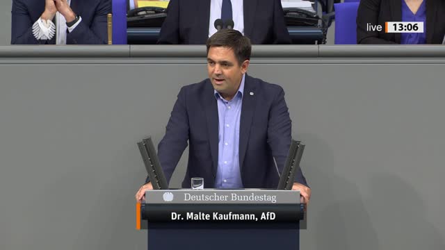 Dr. Malte Kaufmann Rede vom 27.01.2023 – U.S.-Gesetz zur Inflationsbekämpfung