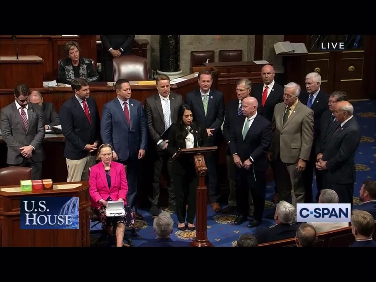 Swearing in ceremony of TX GOP Rep Mayra Flores Historic win for first Mexican born congressperson