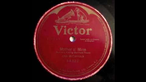 John McCormack Mother O'Mine (John Bowman 31st March 2019)