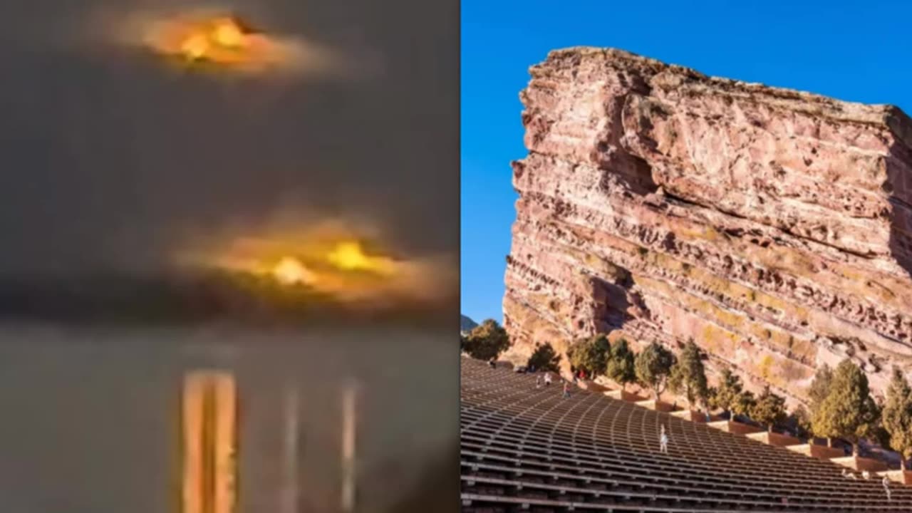 Astonishing UFOs 'As Bright As The Sun' In Canada? Dozens Witness '3 Story' UFO Above Red Rocks