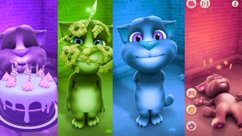 My talking tom hero funny video_Tom and Jerry cartoon_colour wala video_funny Gameplay video Part 84