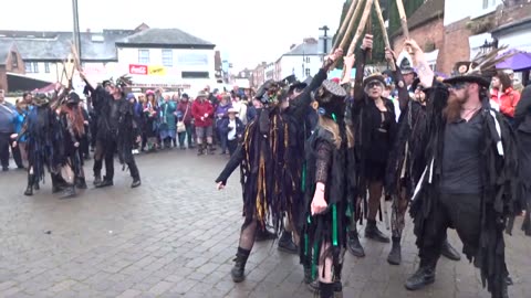 Beltane Border Morris - Grey Wethers - Upton Folk Festival 30 Apr 23