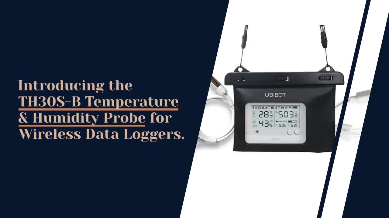 Nurturing Your Space with WiFi Temperature and Humidity Data Logger WIFI